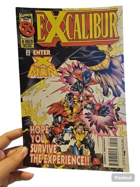 3/$25 Marvel Excalibur: Hope You Survive The Experience Comic